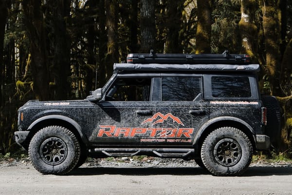 RAPTOR ROOFTOP RENTALS BRONCO CAMPER