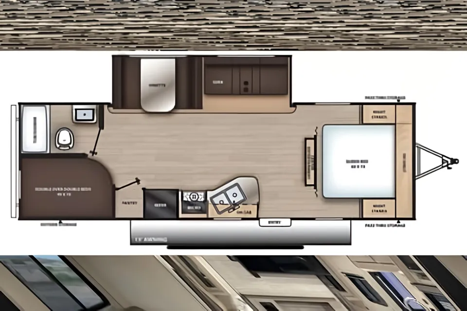 2024 Forest River Aurora 26BHS Travel Trailer