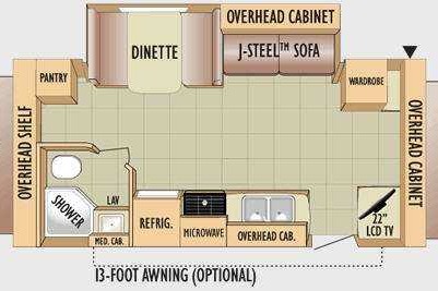 2010 Jayco Jay Feather EXP 21M Hybrid