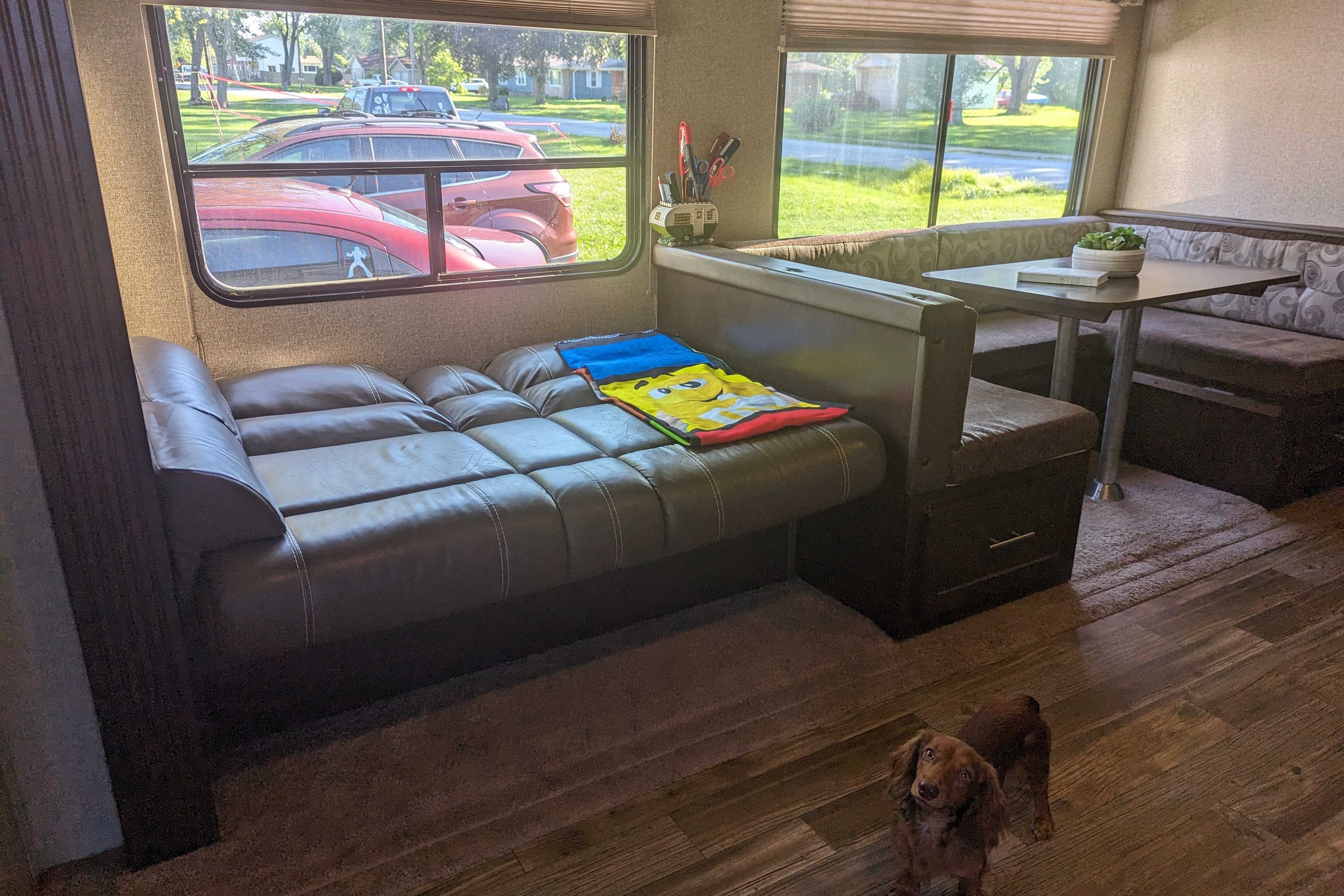 Family and dog friendly travel trailer