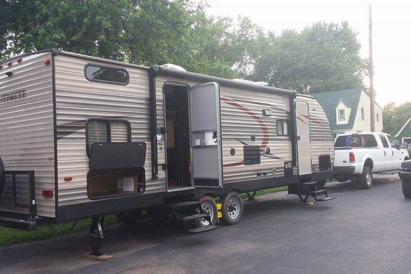 Family and dog friendly travel trailer