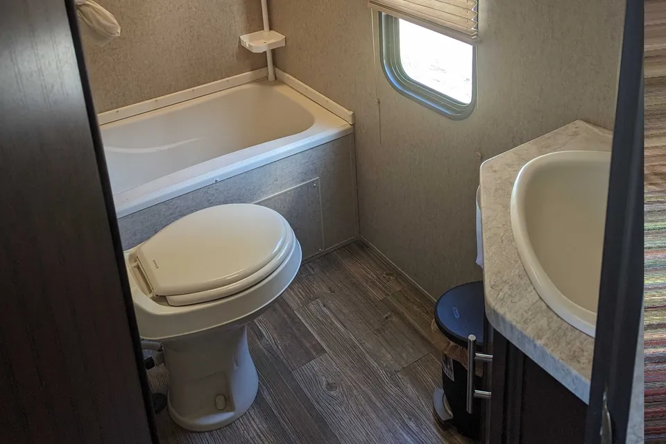 Family and dog friendly travel trailer