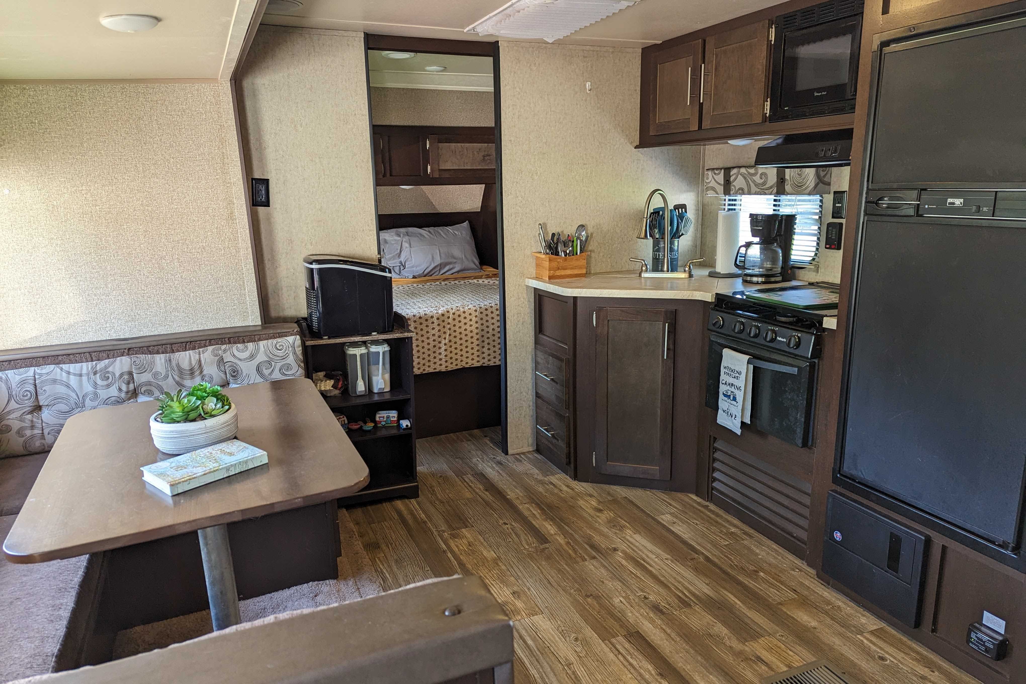 Family and dog friendly travel trailer