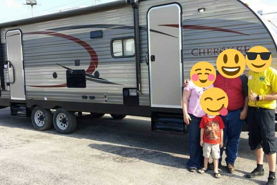 Family and dog friendly travel trailer