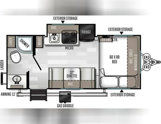 Forest River Flagstaff E Pro Travel Trailer