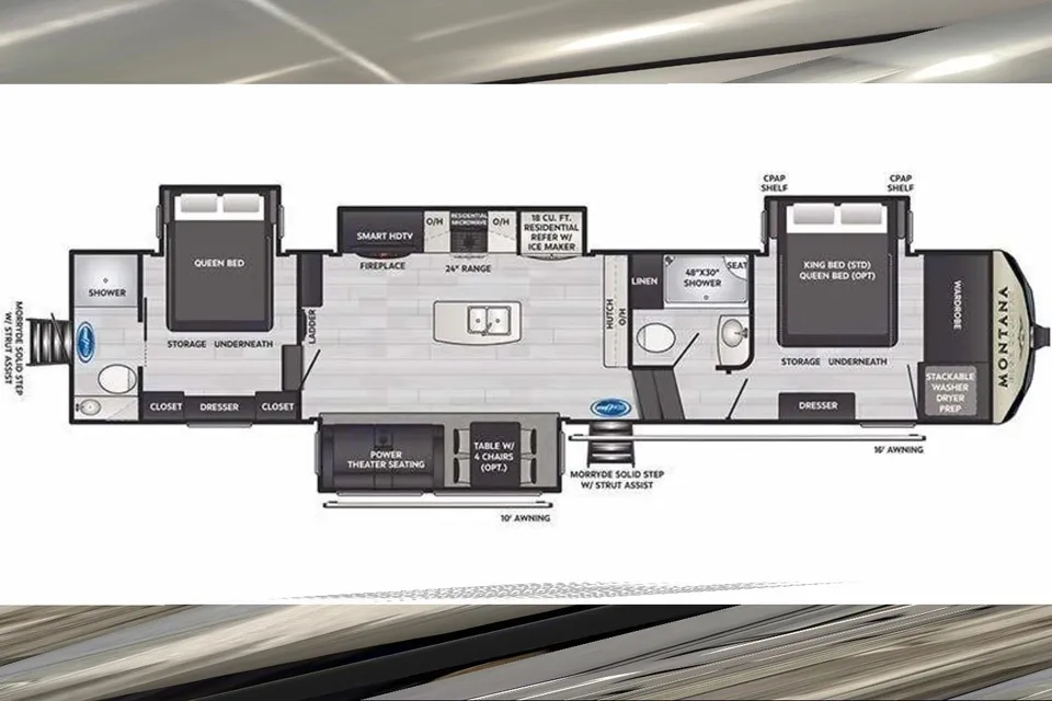 Maria's Keystone High Country Mountana Fifth Wheel
