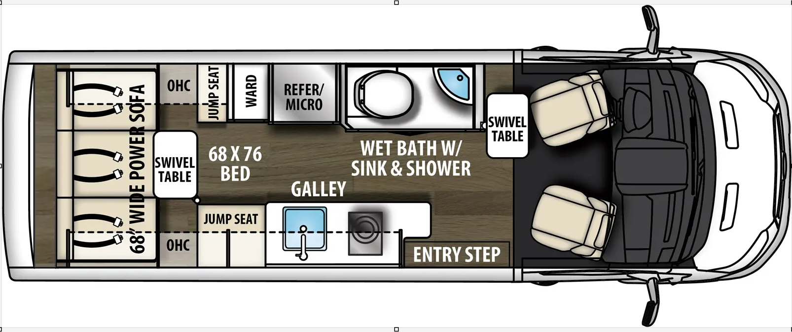 Cocon based on Coachmen Beyond 22C Class B