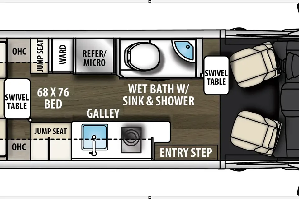 Cocon based on Coachmen Beyond 22C Class B