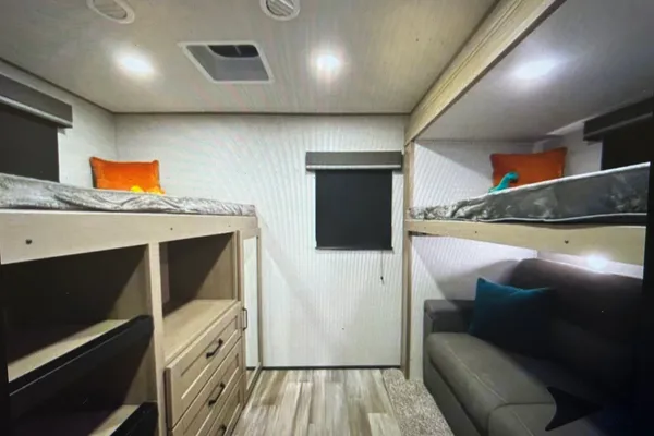 Parker’s RV: 2024 Grand Design 312BHTS Bunk House and Triple Slide