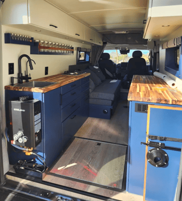 De Van - Most Open, Spacious Build out there! 2023 Promaster 2500