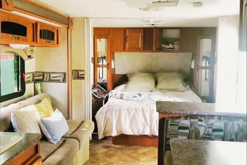 Meloche's travel trailer