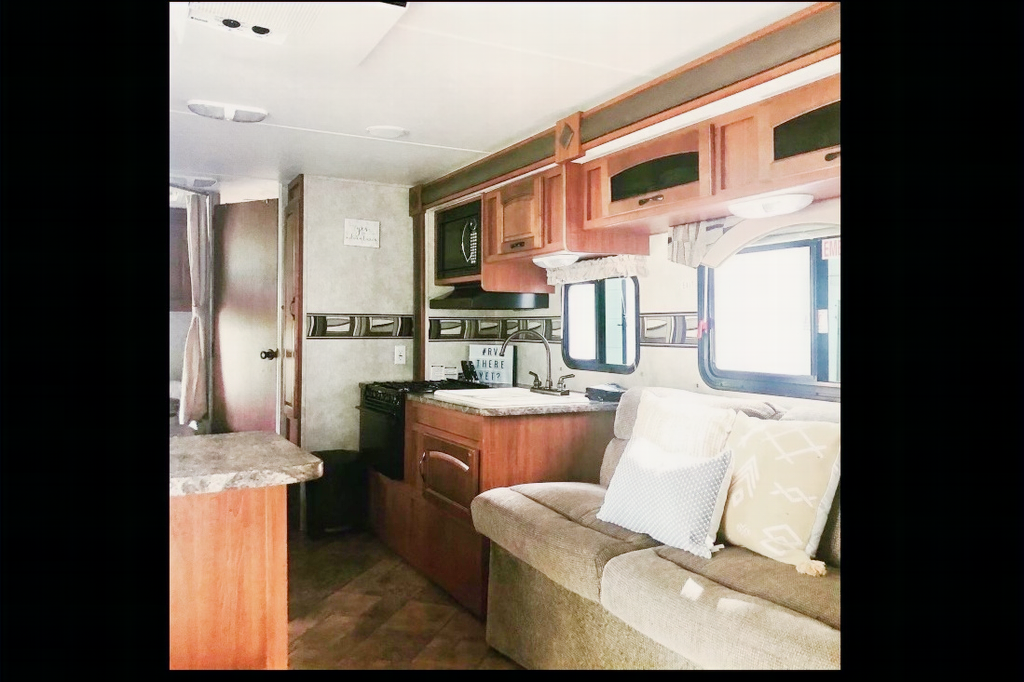 Meloche's travel trailer