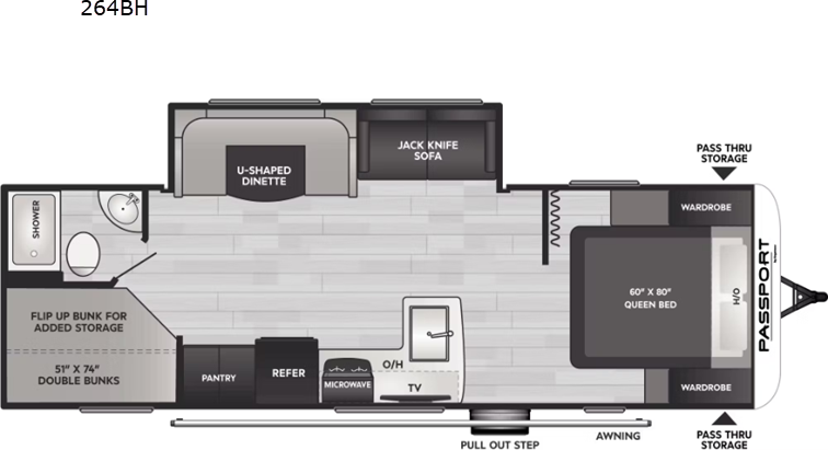 2025 Keystone Passport 264BH
