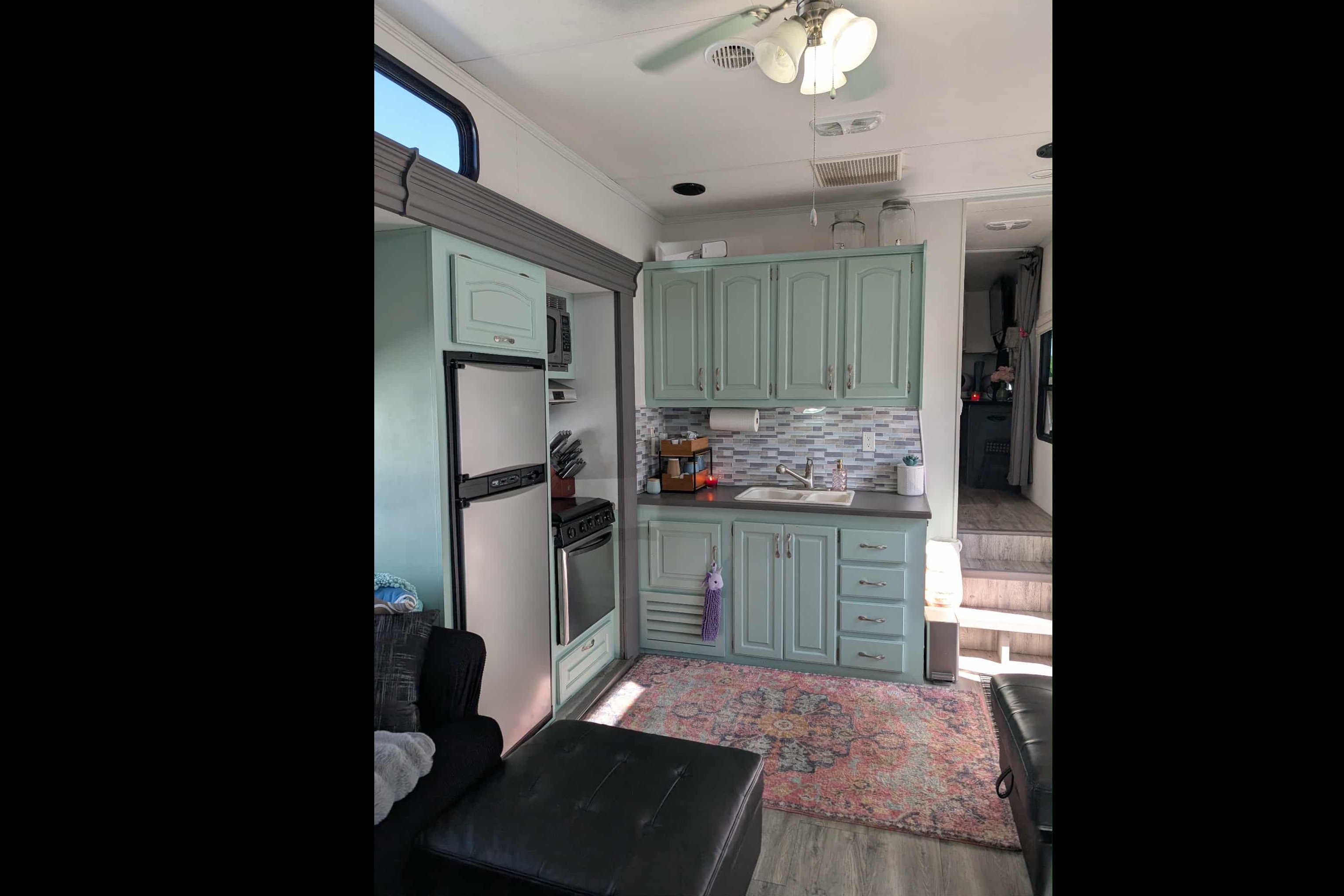 Leikan Farm’s Sportsman Toy hauler Fifth Wheel