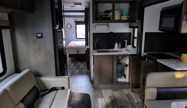Like New 2023 Luxury FR3 Class A with Tons of Included Add-ons