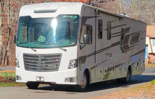 Like New 2023 Luxury FR3 Class A with Tons of Included Add-ons