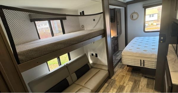 Like New 2023 Luxury FR3 Class A with Tons of Included Add-ons