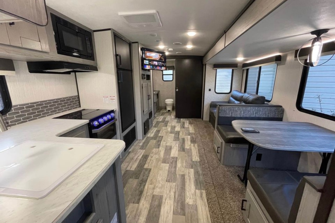 Mariela's Heartland Mallard Travel Trailer