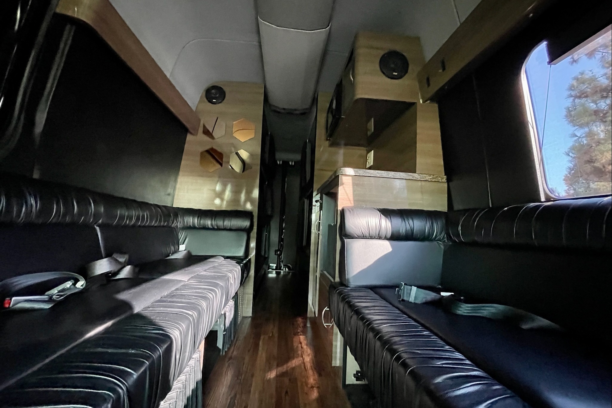 5-Bunk Sprinter Camper – Tour Bus Vibes | Family + Band Friendly