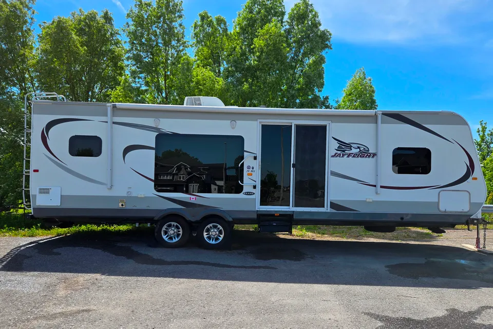 Peter's Jayco Jay flight Travel Trailer
