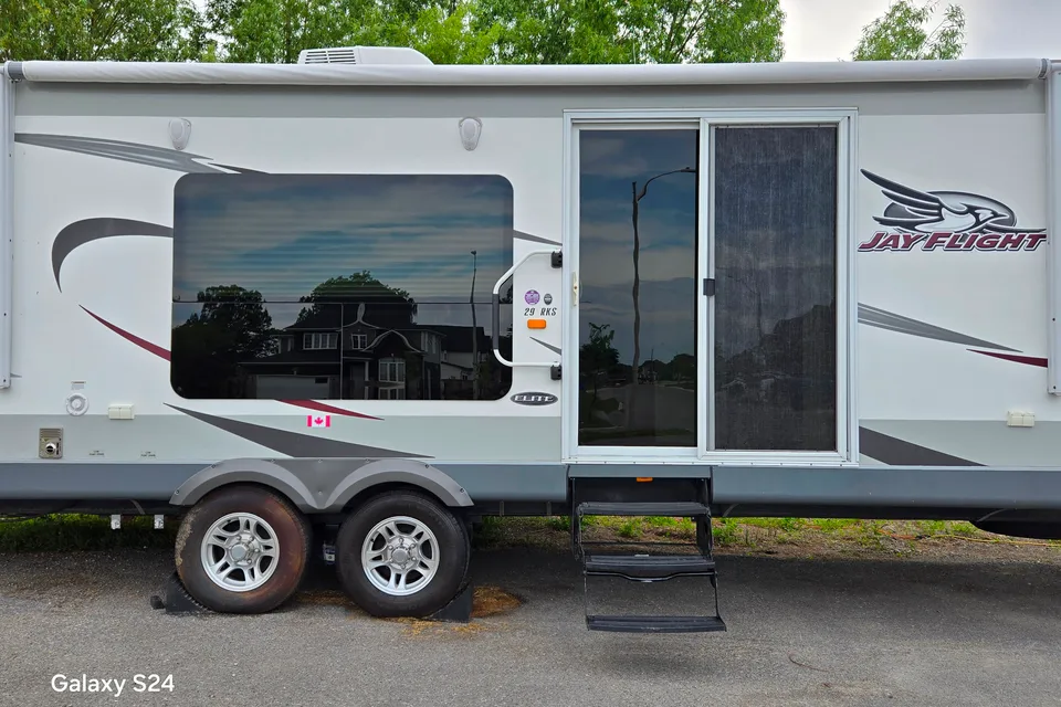 Peter's Jayco Jay flight Travel Trailer