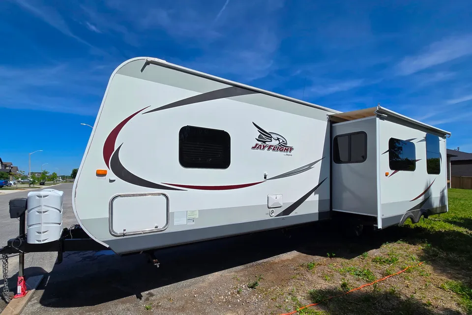 Peter's Jayco Jay flight Travel Trailer