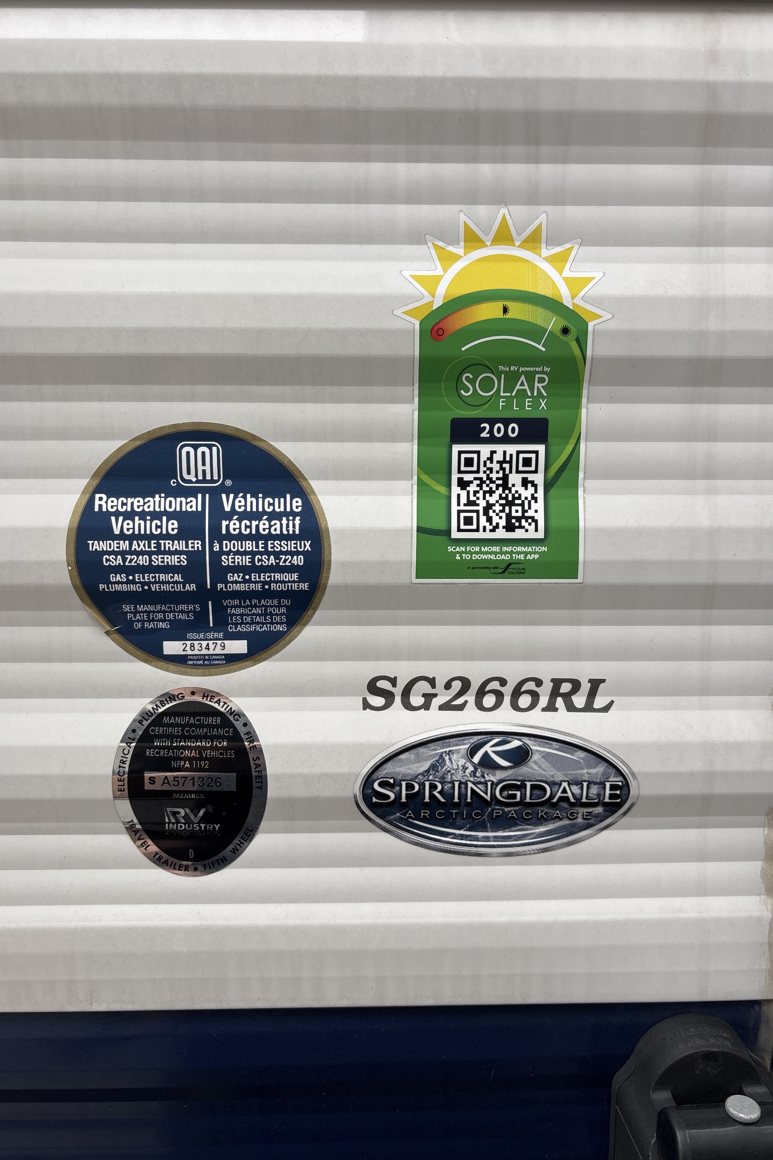 26 foot Keystone Springdale Travel Trailer for rent