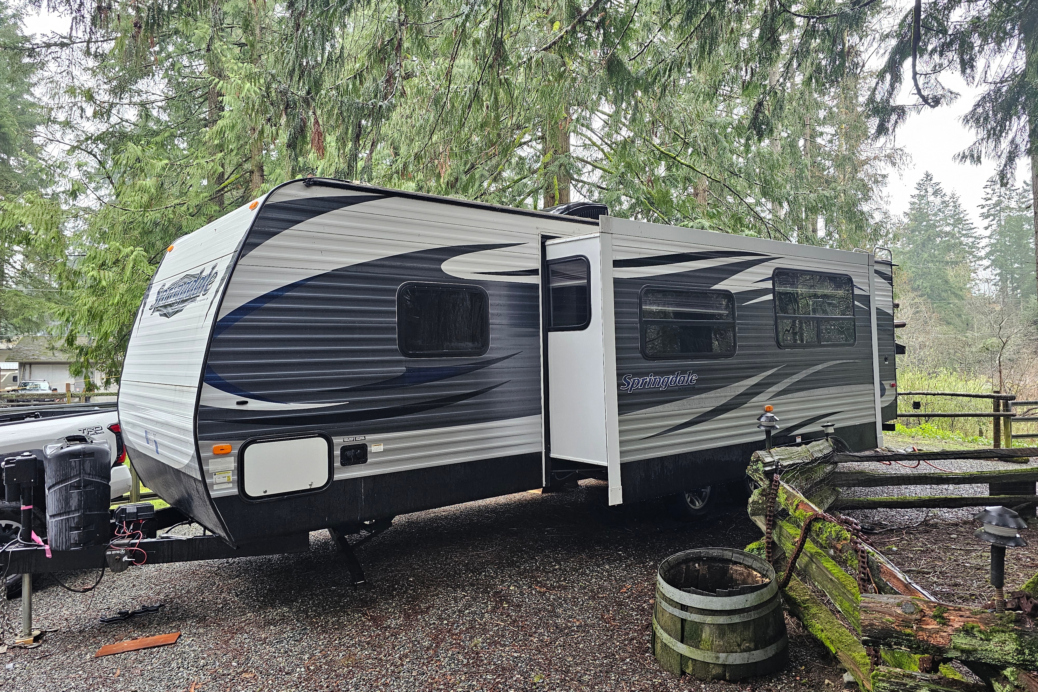 Ron and Amanda's Keystone Springdale Travel Trailer