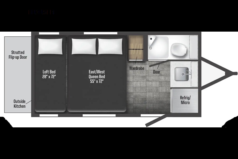 TAKE A HIKE! Winnebago Hike 100FB Travel Trailer
