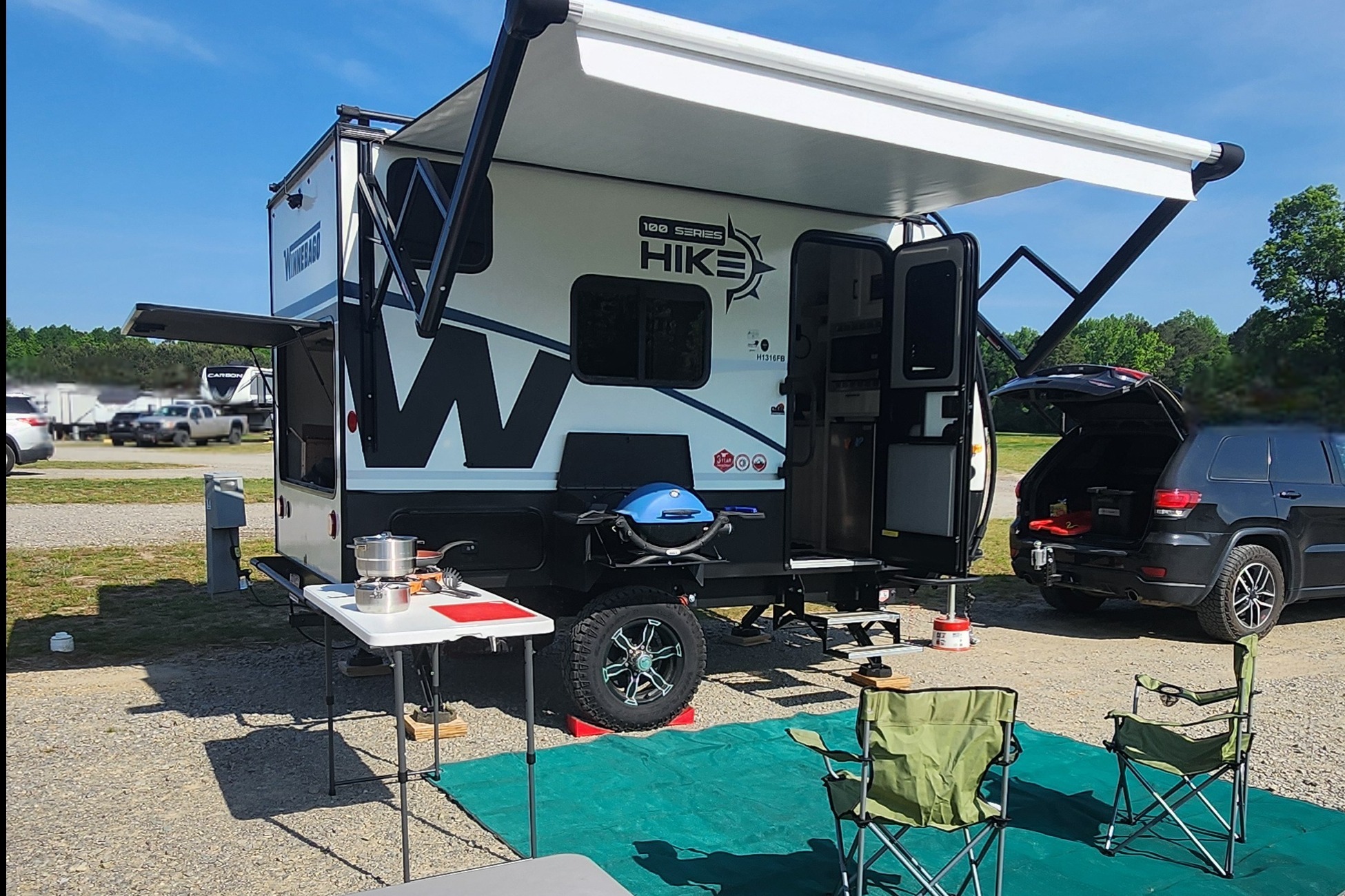TAKE A HIKE! Winnebago Hike 100FB Travel Trailer