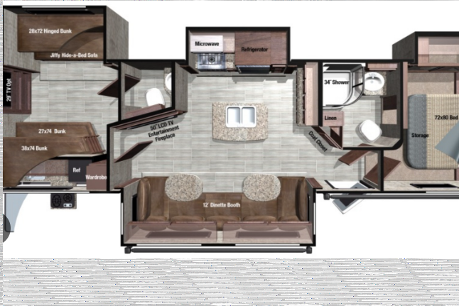 Bunkhouse!Sleeps 10, Spacious,Pet Friendly,Island