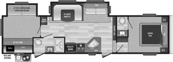 Kyla's Keystone 308BHDS Fifth Wheel