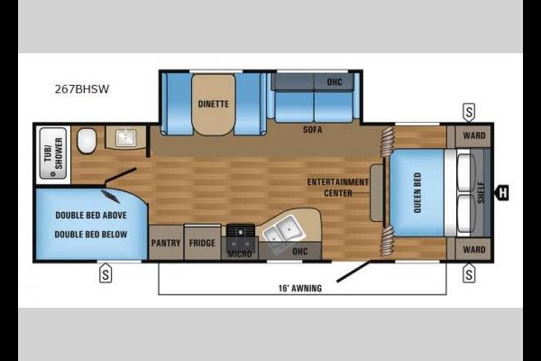 2017 Jayco Jay Flight SLX 267BHSW