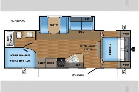 2017 Jayco Jay Flight SLX 267BHSW