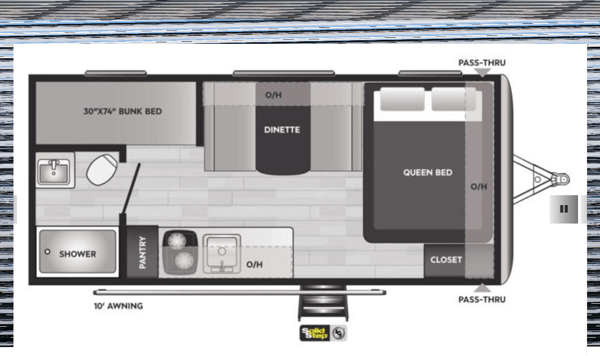 Richard's Keystone Springdale 1800BH Travel Trailer