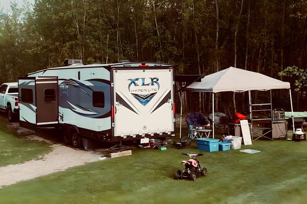 Gordon's Forest River XLR Hyperlite Toy Hauler