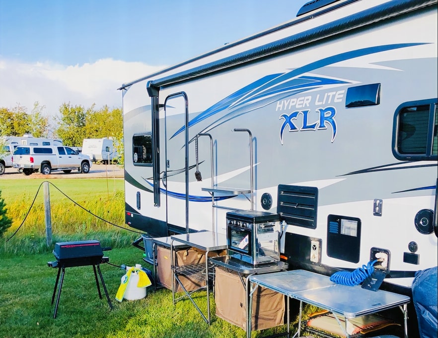 Gordon's Forest River XLR Hyperlite  Toy Hauler