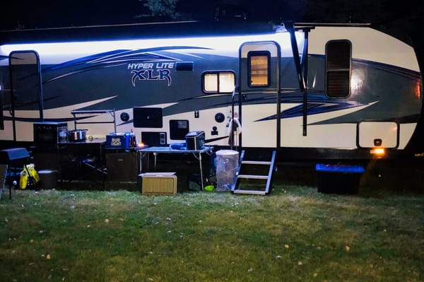 Gordon's Forest River XLR Hyperlite Toy Hauler