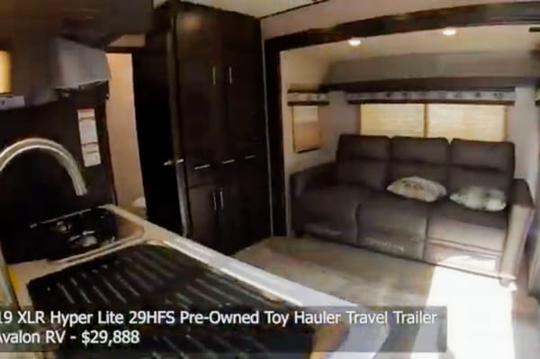 Gordon's Forest River XLR Hyperlite Toy Hauler