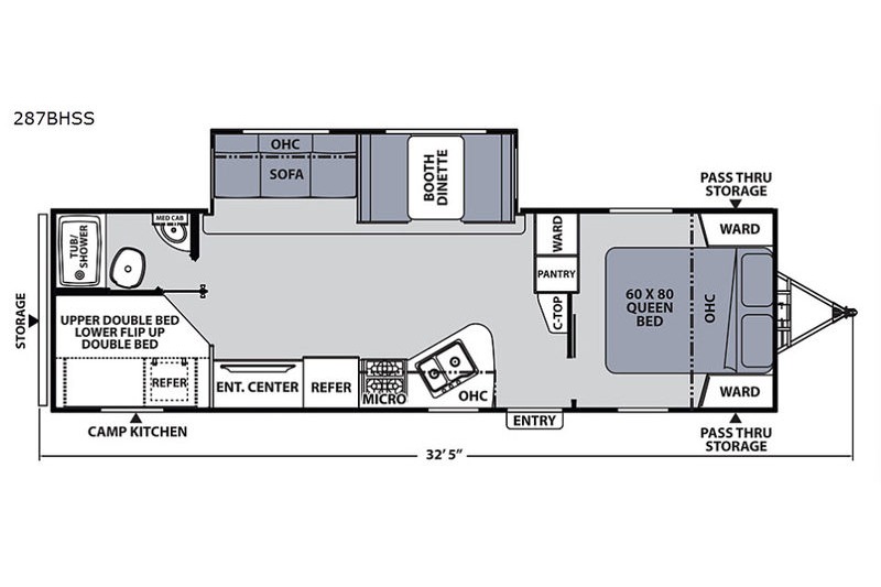 2019 Spacious APEX Bunkhouse