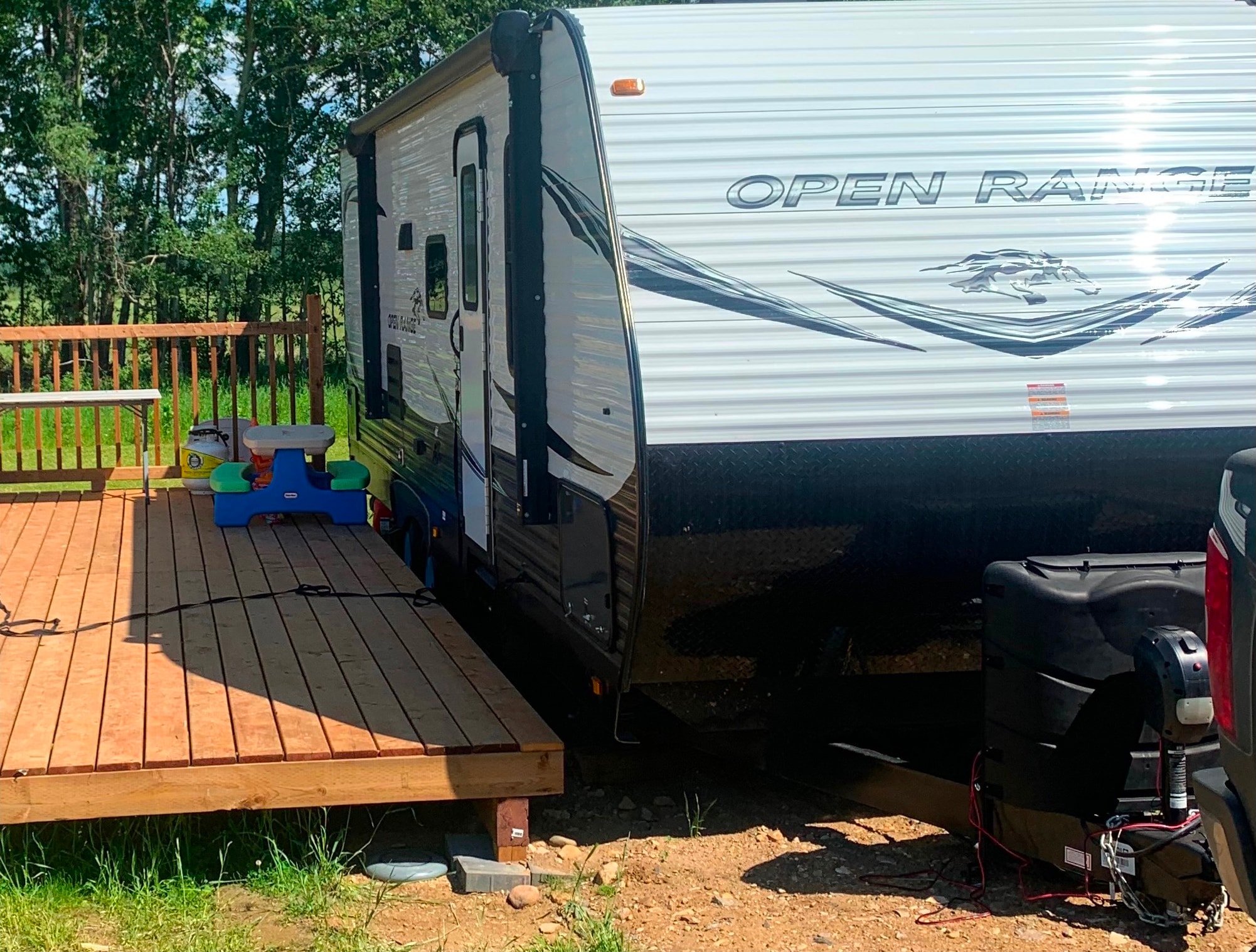 Steve’s Open Range Highland ridge 26bhs Travel Trailer