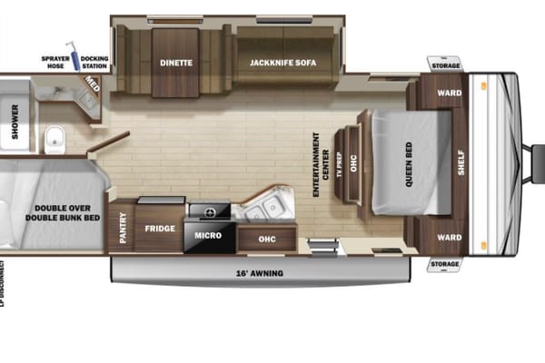 Steve’s Open Range Highland ridge 26bhs Travel Trailer