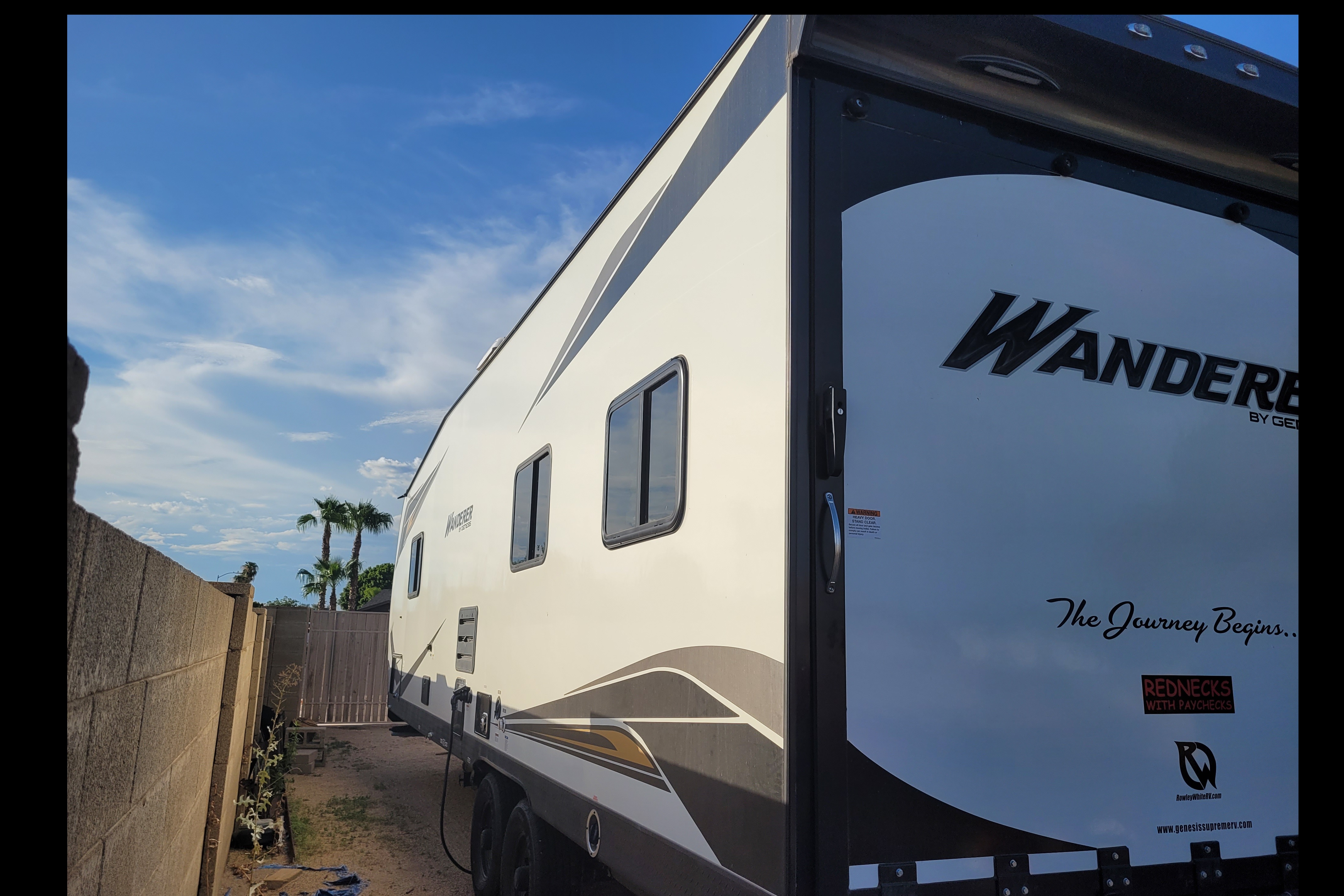 2021 Genesis Wanderer Toy Hauler, Journey Trailer Rentals 
