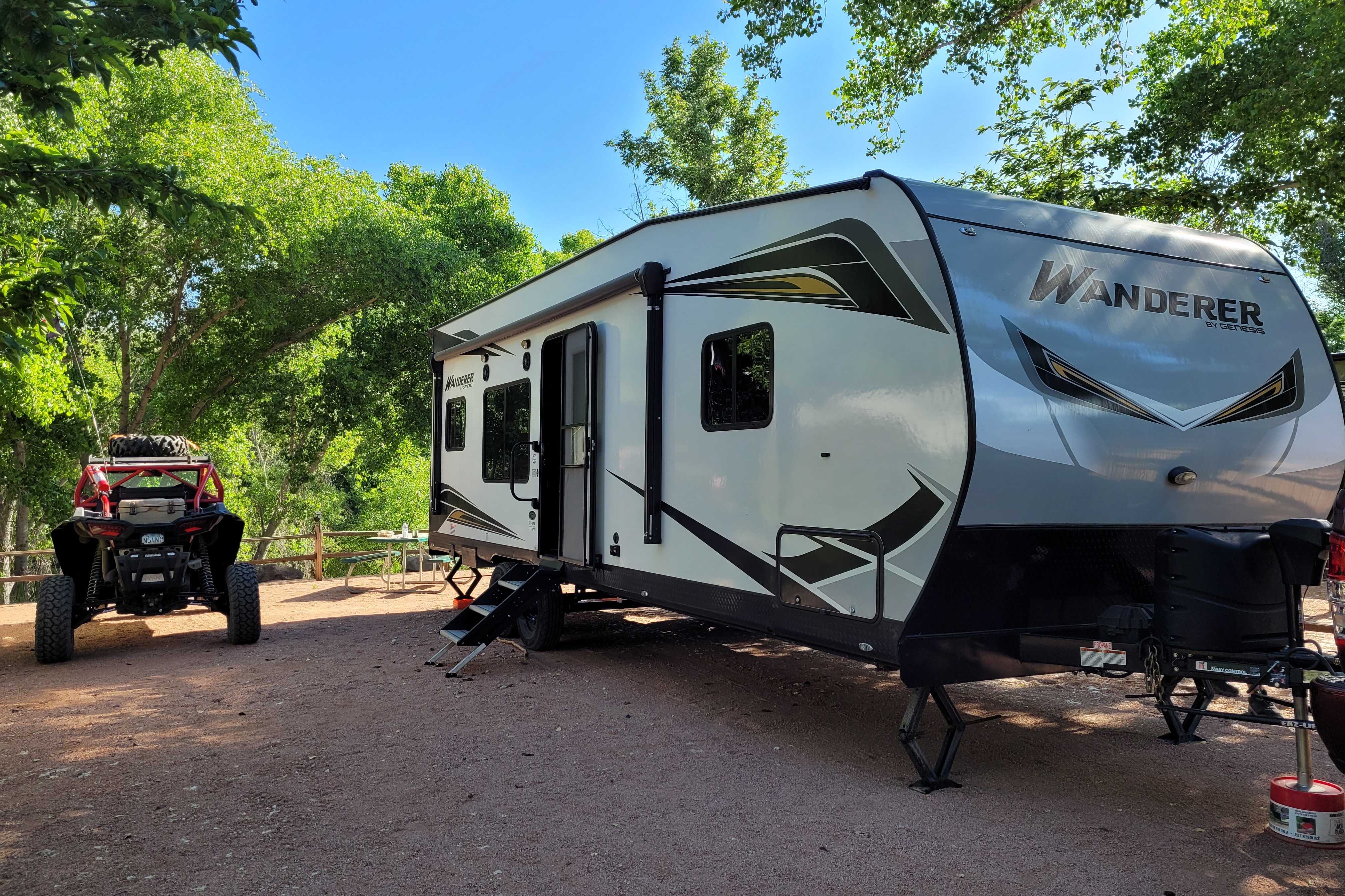 2021 Genesis Wanderer Toy Hauler, Journey Trailer Rentals 