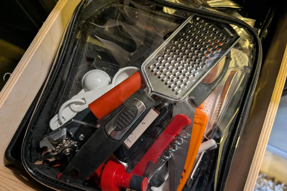 Cozy Red Winnie Drop • Not your typical travel trailer