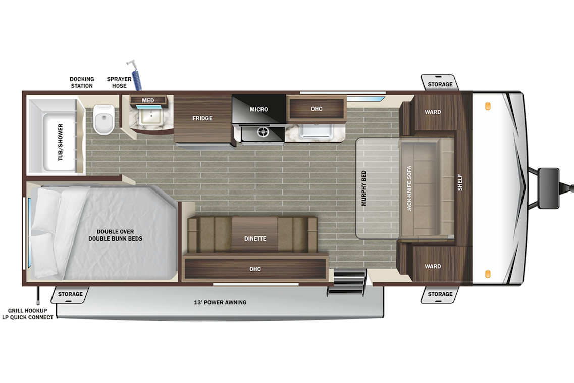 2024 Starcraft 24ft. Trailer- with free private shuttle - Pebbles