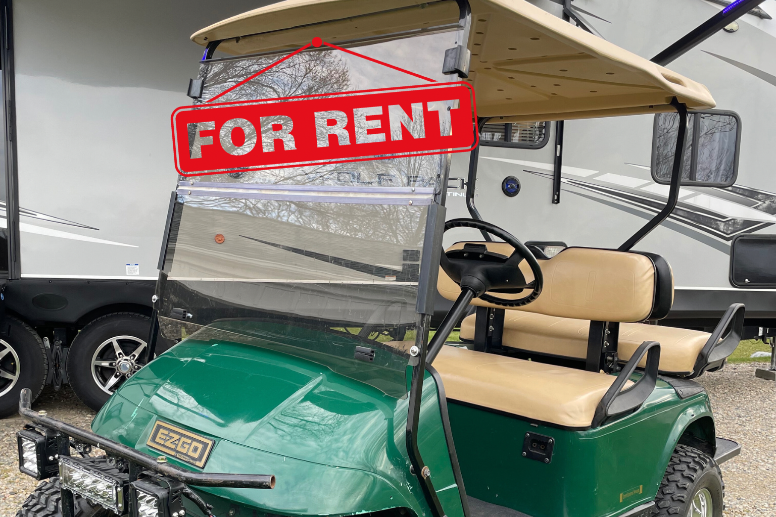 Sleeps 10_Fully Stocked_Golf Cart Rental