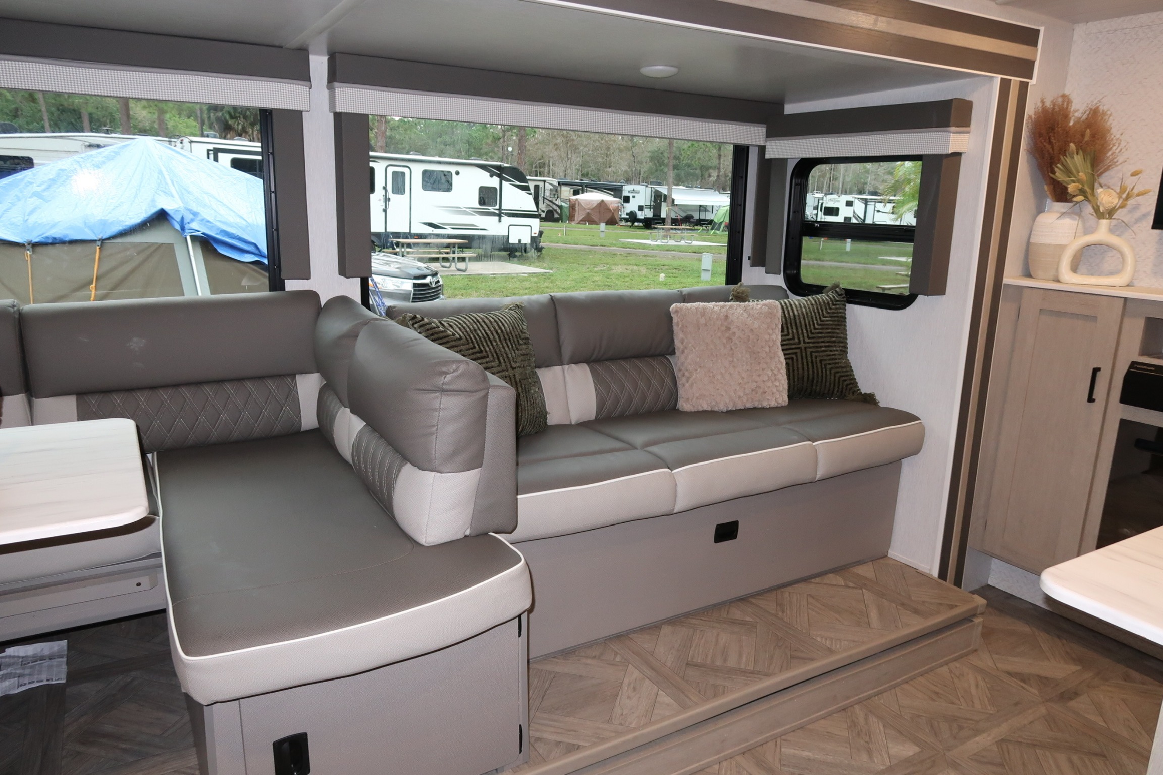 MEET BIGGIE OUR LARGE LUX RV, ASK ABOUT OUR ADDONS