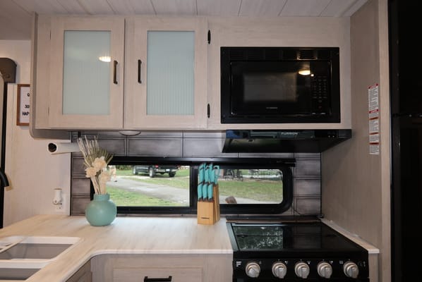 MEET BIGGIE OUR LARGE LUX RV, ASK ABOUT OUR ADDONS