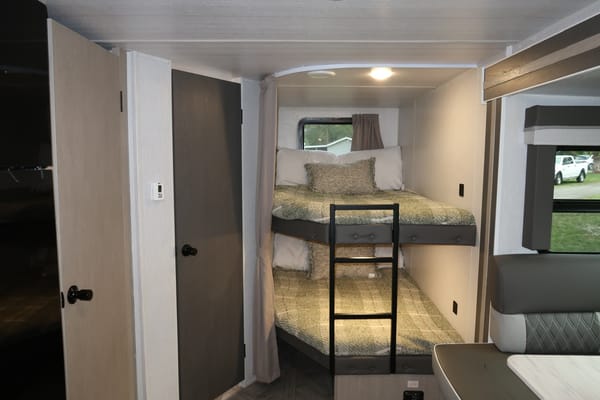 MEET BIGGIE OUR LARGE LUX RV, ASK ABOUT OUR ADDONS